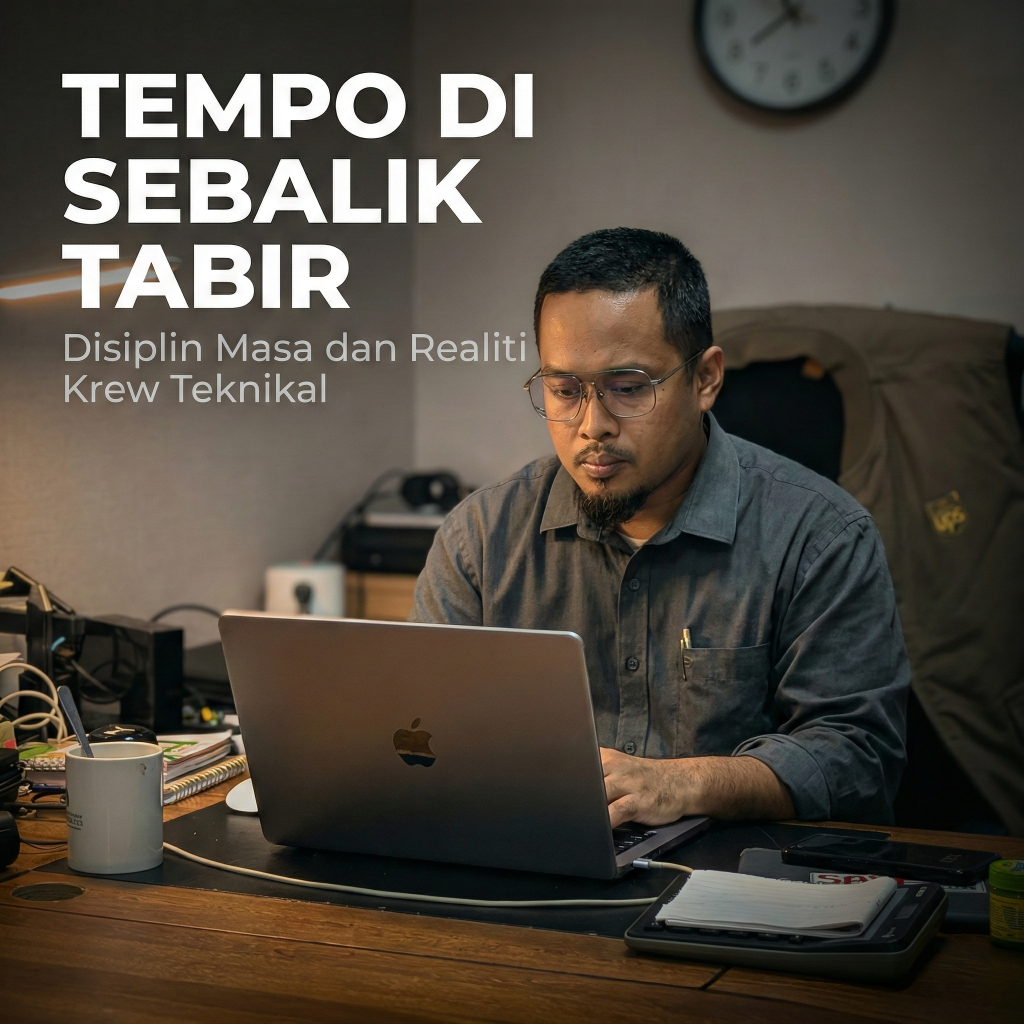 Tempo di Sebalik Tabir: Disiplin Masa dan Realiti Krew Teknikal